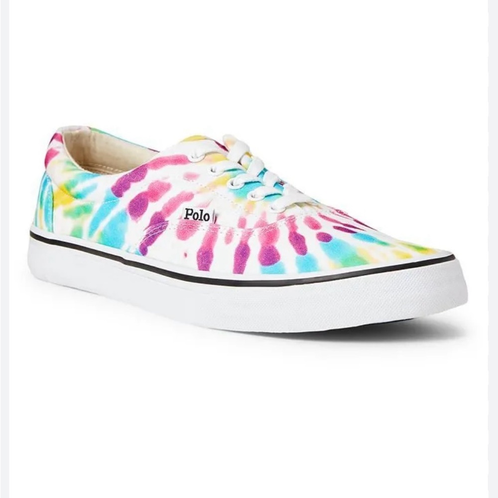 NEW Polo by Ralph Lauren Thorton Canvas Low-Top Sneaker SZ-9